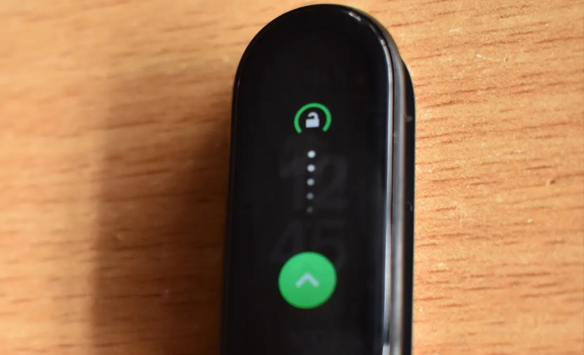An Image of How to Lock Your Mi Band Screen