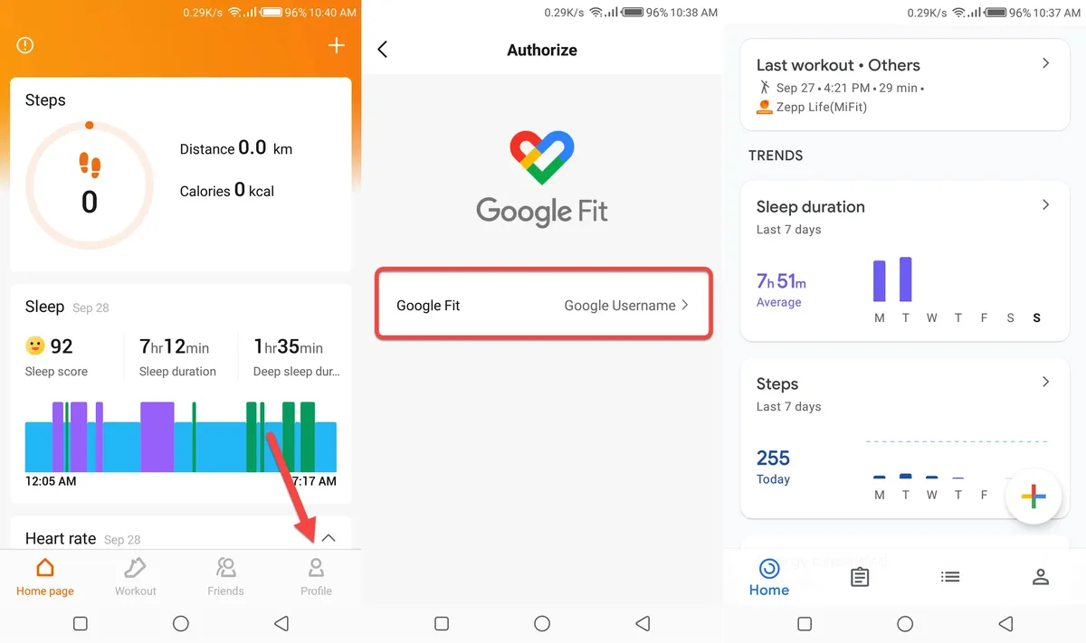 How to Pair Your Mi Band with Google Fit