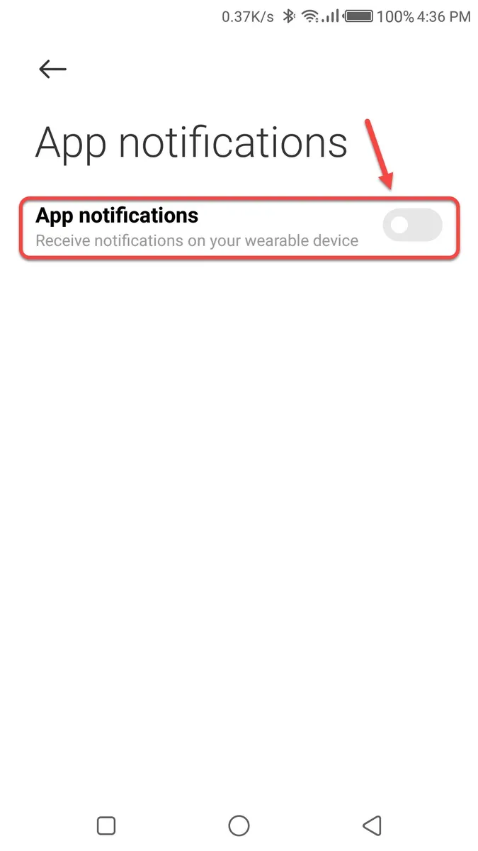 Step 4: Turn on App Notifications