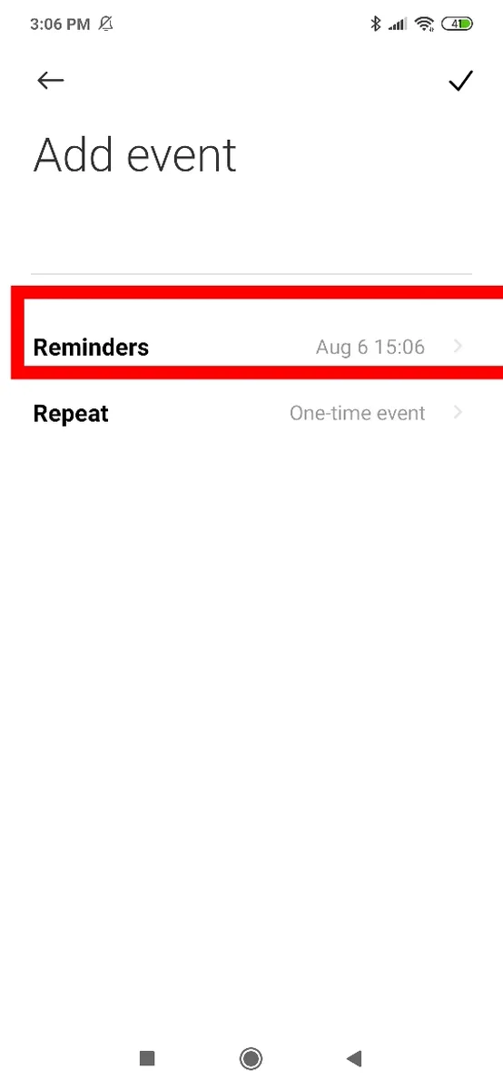 Step 6: Set Event Time and Date
