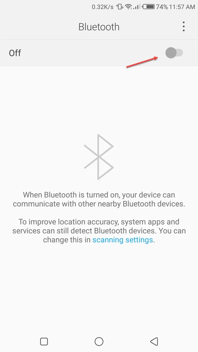 Tip 2: Disconnect Bluetooth