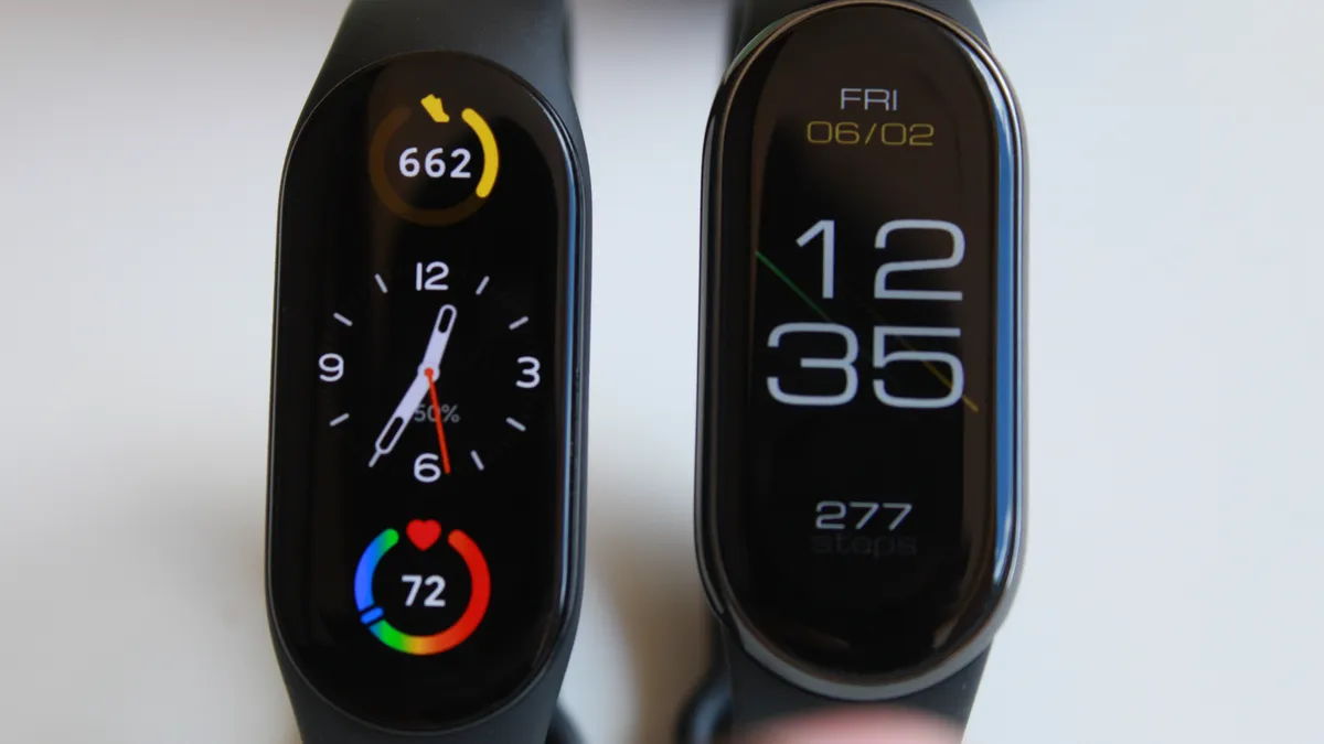 Mi Band 7 vs Mi Band 8-Display and Watch Faces