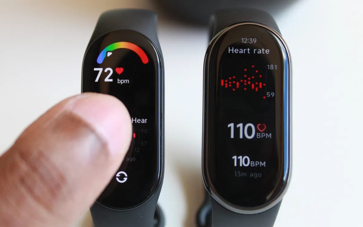 Mi Band 7 vs Mi Band 8-Functionality Features and Interface